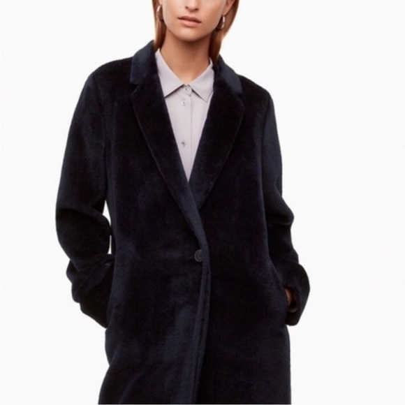 Aritzia Babaton Alpaca Stedman Coat - Picture 3 of 12